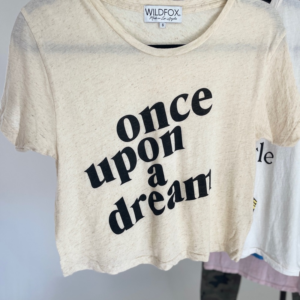 NWOT Wildfox Once Upon A Dream top